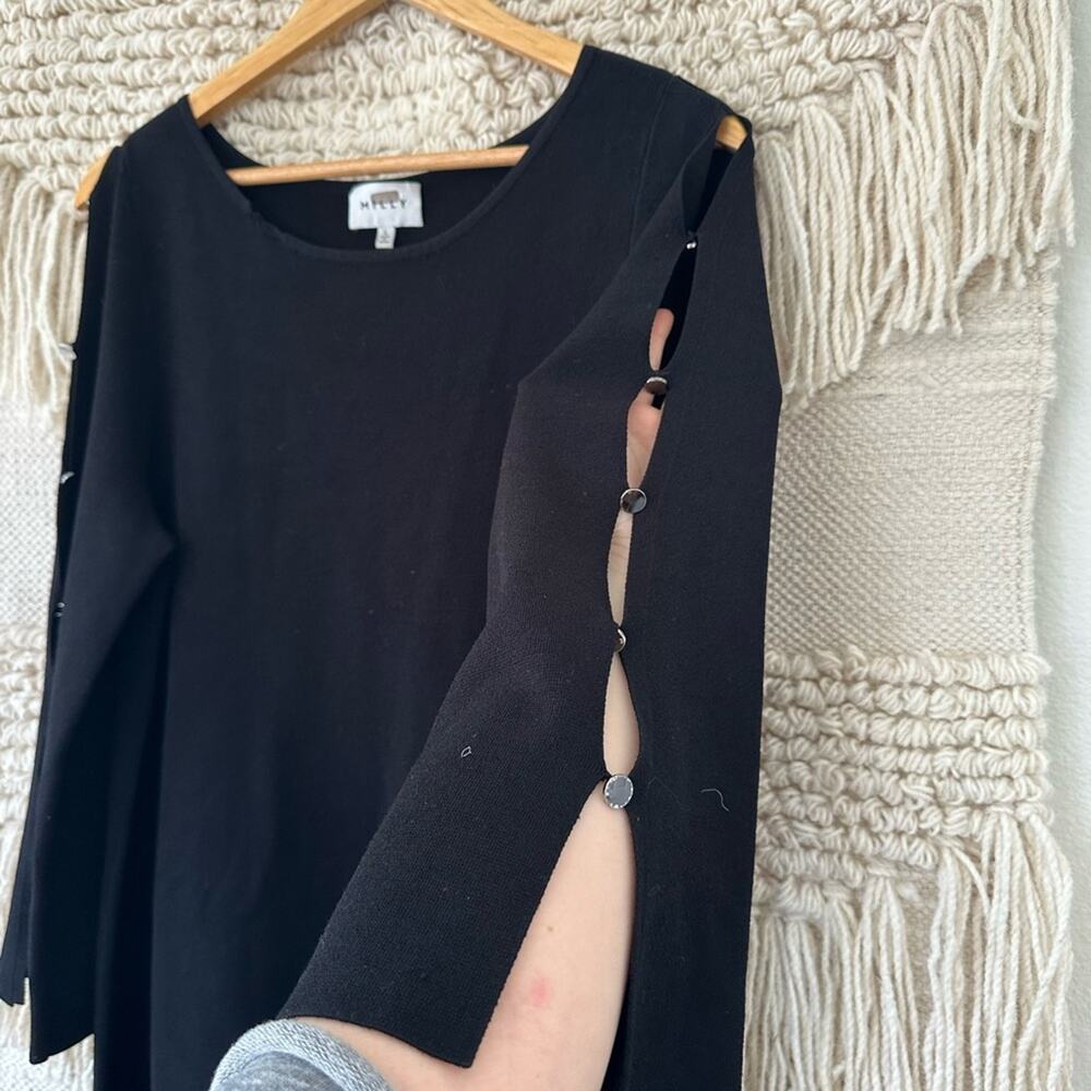 Milly Button Sleeve Dress - Picture 6 of 7